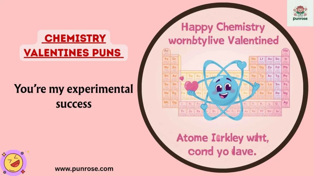 Chemistry Valentines Puns