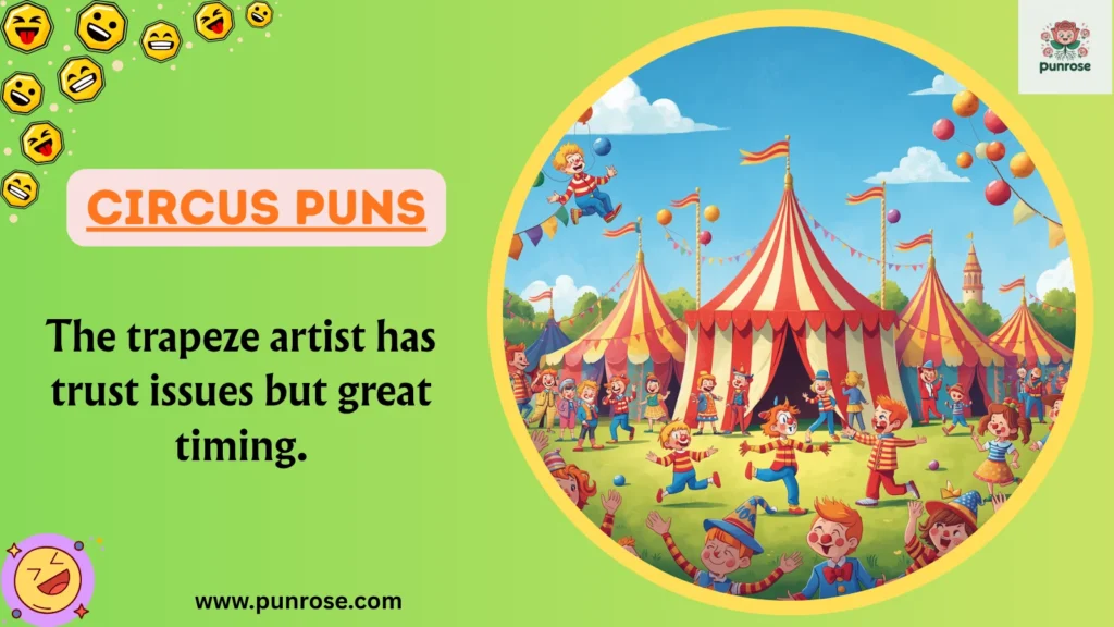 Circus Puns