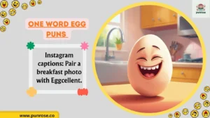 One Word Egg Puns